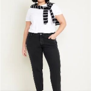 Old Navy Black Midrise Straight Leg Women's Jeans